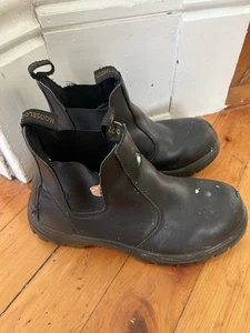 MooseLog Damen Schwarz Chelsea Composite Toe Arbeitsstiefel 9 Sicherheitsstiefel - Bild 1 von 7