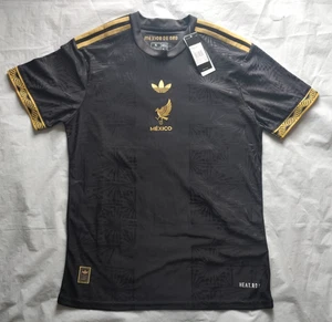 BRANDNEU mit Etikett Mexiko de Oro Adidas Fußball Trikot - Größe Slim Fit XL - Bild 1 von 7