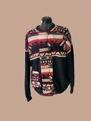 De colección LEE Heavyweight Mujer 2X Hombro Caído CÁLIDO Botón Vellón Foto 1 de 4