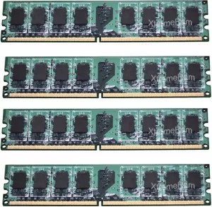 8GB 4x 2GB DDR2 PC5300 PC2-5300 667Mhz DESKTOP MEMORY RAM PC2-667 FOR Intel, AMD - Picture 1 of 2