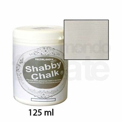 Shabby Chalk Nuvola Ml 125 - Colore Pittura Vernice Per Mobili Stile Shabby Chic • 8.03€