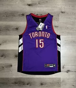 Maglietta autentica Nike Toronto Raptors Vince Carter Y2K vintage taglia 44 L NBA - Foto 1 di 5