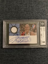 Diana Taurasi 2005 Rittenhouse WNBA Rookie Of The Year Patch Auto /99 Graded 8