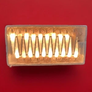 Icicle Christmas Lights 20 Miniature Indoor Outdoor Hanging White Lights - Picture 1 of 4