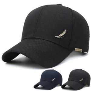 New Spring And Summer Men Fashion Casual Hat Adults Grain Printing Baseball Caps - Picture 1 of 10