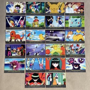 Vintage Pokemon Card LOT Topps TV Episodes (22 Set) No Duplicates Animation Show