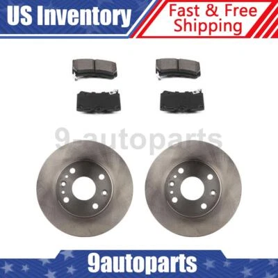 Rotores de disco delanteros + pastillas de freno para Kia Rio 2001 2002 Foto 1 de 4