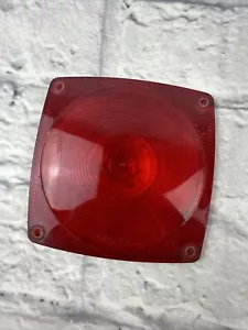 PETERSON stop/ Turn Lamp TRAILER tail Cap red 440-15 LENS DOT AIST 90 - Picture 1 of 5