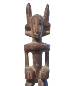 West Africa, Authentic Baga Tribal Statue - An Animal-human Deity Figure - Picture 1 of 7