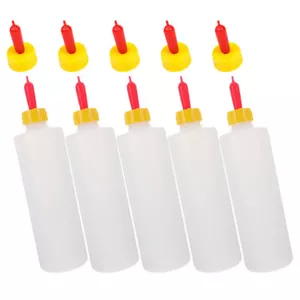 5 Sets Small Goat Calf Bottle Feeding Bottles Lamb Cat Dog Livestock - Picture 1 of 12