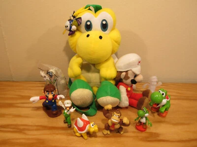 LOTE Super Mario -Koopa Troopa- Mochila 15” 2011 Fire Mario JAKKS Donkey Kong  Foto 1 de 4