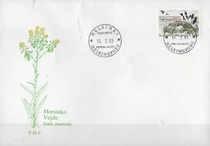 A5 Finland 1983, FDC - 10.7.83, Isatis tinctoria. - Picture 1 of 1