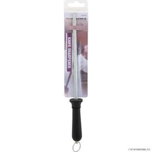Knife Sharpening Steel Rod Sharpener Honing Stick chef tool high quality 8inchUK - Picture 1 of 9