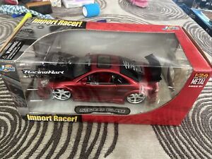 Jada Toys Import Racer 1:24 Red Mitsubishi Eclipse Die Cast Car New In Box