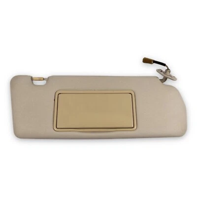 2000-2004 Mitsubishi Montero Sport Passenger Right Side Sun Visor Tan - Image 1 of 4