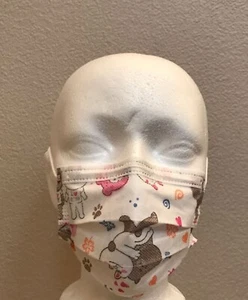 [KIDS] 50 PC Disposable Face Mask 3-Ply Non-Medical Ear loop Mouth Cover - Bear - Picture 1 of 4