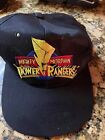 Vintage 1994 Mighty Morphin Power Rangers Black size 4-7x hight point (713)