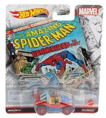 Hot Wheels 1:64 Entretenimiento Retro Spider-Mobile Modelo FLD31-3C2 Foto 1 de 2