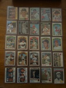 Huge Lot of Vintage Topps Baseball Cards 1959-87 with Hall of Famers, Rookies+++