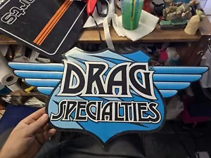 Vintage Drag Specialties Blechschild Harley Davidson - 24jn - Bild 1 von 3