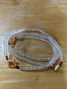 Clear Waist Beads on Elastic  - Picture 1 of 4