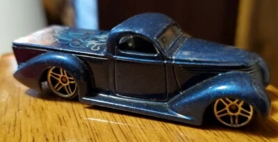 Hot Wheels First Editions Super Smooth Pickup Truck Hot Rod Diecast 2001 Blue  - Image 1 of 4