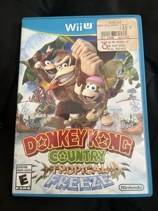 Donkey Kong Country Tropical Freeze Nintendo Wii U 2014 Complete With Manuals - Picture 1 of 3