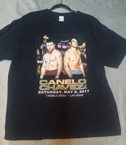 Canelo Chavez Boxing 2017 Fanatics Tshirt XL Double Sided Graphics - Picture 1 of 5