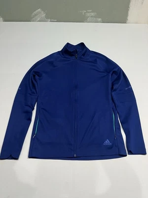 Adidas PHX Energy Running Blue Full Zip Jacket Men Size M / New - Image 1 of 4