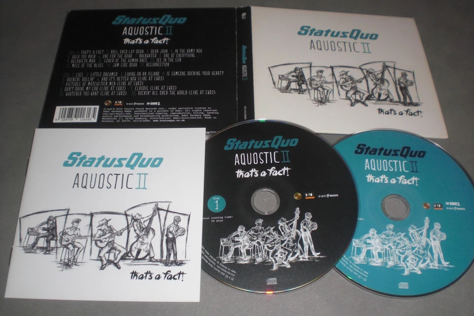 Status Quo - Acoustic II 2 CD Set Digipak - Bild 1 von 1