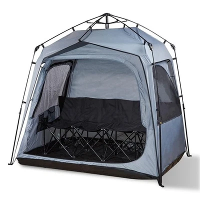 Winter Tent Pop Up Shelter - 4 Person, Gray, Sports Grey Pod - Pop Up Camping... Foto 1 de 4