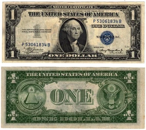 1935 A USA 1 Dollar Banknote United States America Cir P416a Silver Certificate - Picture 1 of 1