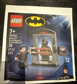 LEGO DC Batman Bruce Wayne and the Batsuit (30726) 2 Minifigures Batcave 2026