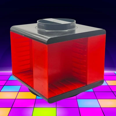 Retro Rotating Audio Cassette Holder | Storage Rack | Holds 20 Cassettes - Image 1 of 4