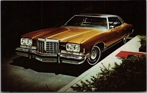 Postal publicitaria de automóvil Pontiac Grand Ville 1974 "techo rígido de 4 puertas" sin usar - Imagen 1 de 2