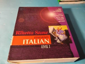 The Rosetta Stone -ITALIAN -Level I CD-ROM Personal Edition - Photo 1/5
