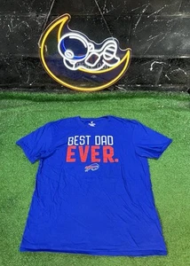 Camiseta de fútbol americano azul Buffalo Bills NFL para hombre talla XL X-Large ropa de equipo - Imagen 1 de 5