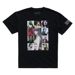 NUEVA OFICIAL Taylor Swift The Eras Tour Genuine Merch Camiseta Negra Talla XL - Imagen 1 de 6