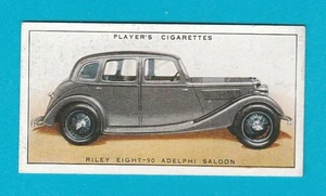 MOTOR CAR - CARD NO. 33 - RILEY 8-90 - SERIES 'A' BY JOHN PLAYER & SONS - 1936 - Picture 1 of 2