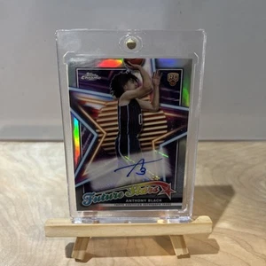 2023-24 Topps Chrome ANTHONY BLACK Future Stars Refractor Auto RC #FSA-ANB - Picture 1 of 2