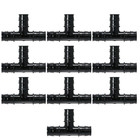 10 Pack XFITTING 3/4" Pex A Tee, Poly Alloy Expansion Tee, Plastic Tee