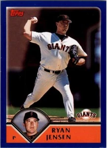 B2557- 2003 Topps Baseball Cards 252-501 +Rookies -You Pick- 15+ FREE US SHIP - Picture 1 of 495