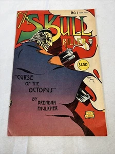 THE SKULL KILLER # 1 CURSE OF THE OCTOPUS UNDERGROUND PULP MANIA 1975 1st Ed. - Picture 1 of 7