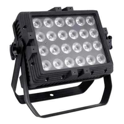 Outdoor 24pcs*10W RGBWA UV 6 in 1 LED stage lighting waterproof par light Park - Image 1 of 4