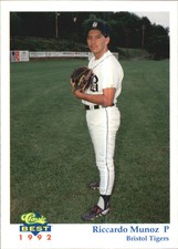 1992 Bristol Tigers Classic/Best #8 Riccardo Munoz