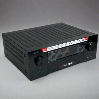 DENON 11.4-Channel Home Theater Receiver Sz 17" L x 14" W x 6.5" H AVR-X6800H - Image 1 of 4