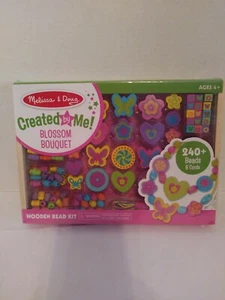 Melissa & Doug Blossom Bouquet Wooden Bead Kit Brand New - Picture 1 of 4