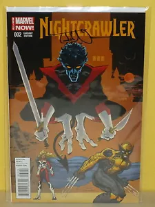 NIGHTCRAWLER #2 - Firmado por Todd Nauck - TIM SALE VARIANT - Claremont MARVEL - Imagen 1 de 2