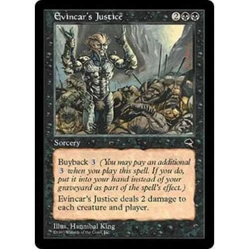 4 Evincar's Justice - LP - Tempest - mtg - x4 4x - Image 1 of 1
