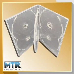 Boîtier DVD transparent 1 x 6 voies (colonne vertébrale 14 mm) - Photo 1/2